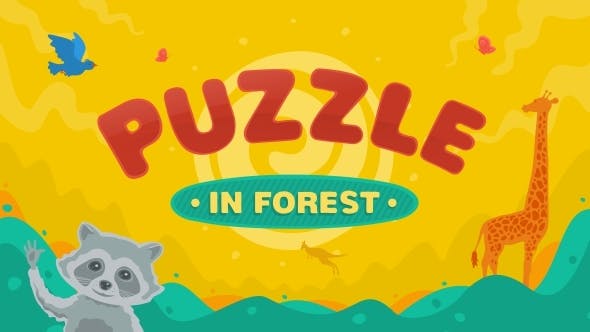 Videohive Puzzle In Forest 10815083