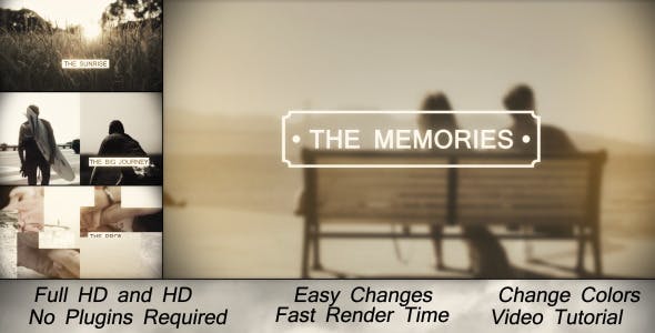 Videohive Memories Slideshow 6348368