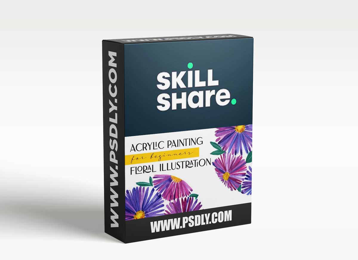 Acrylic Painting for Beginners: Floral Illustration