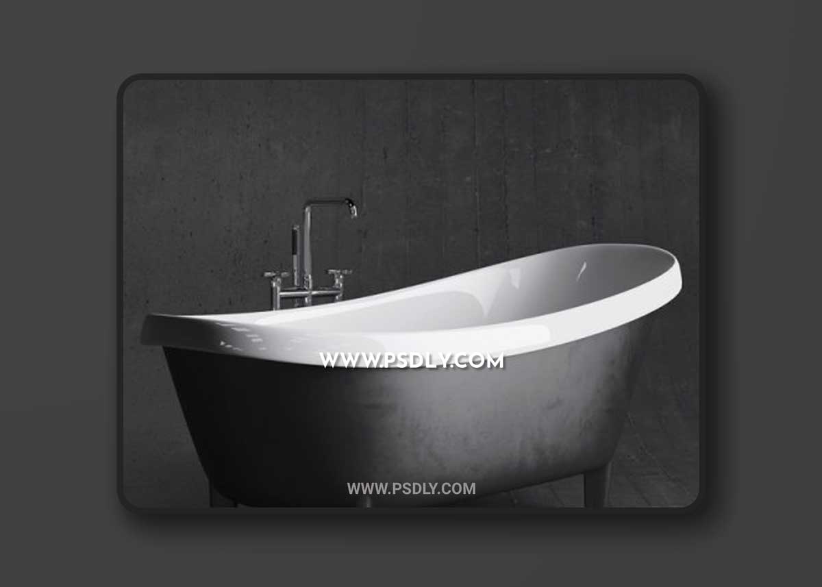Antonio Lupi Bath Tub 3D Model