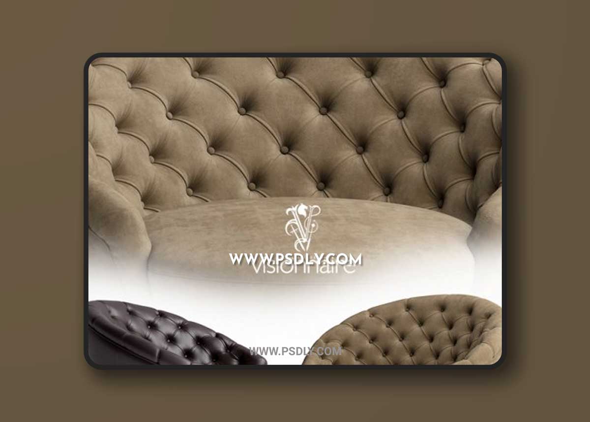 Armchair Agon Visionnaire 3D Models