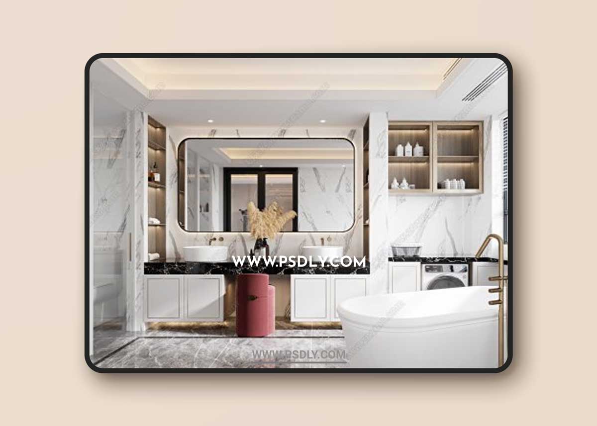 Bathroom Decor 03 3D Model