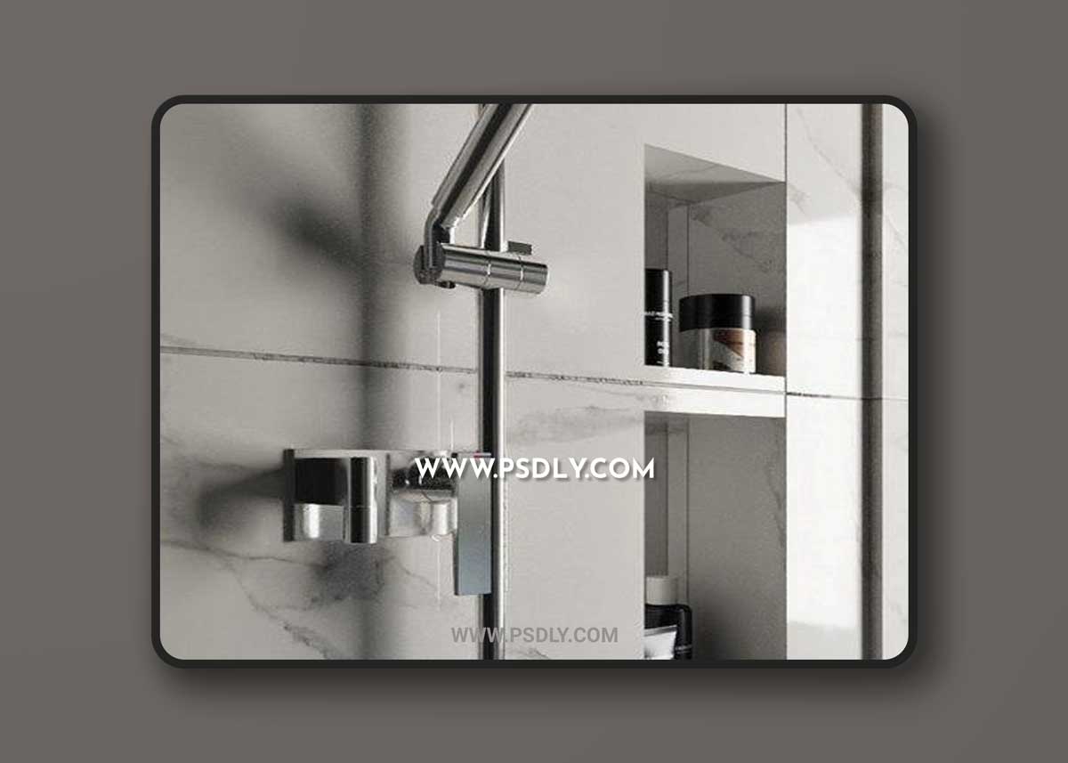 Bathroom Set 1 3D Models