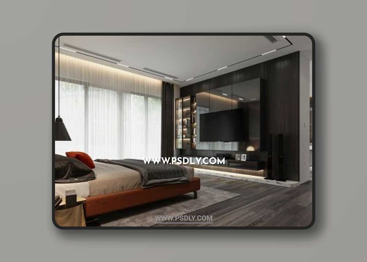 Bedroom Scene By AnhTuan 3D Models