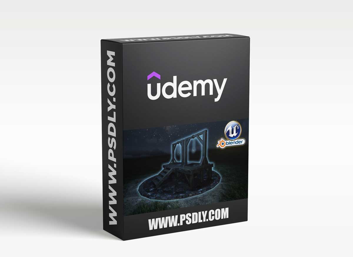 Blender to Unreal Engine 5 | 3D Props | Medieval Gallows