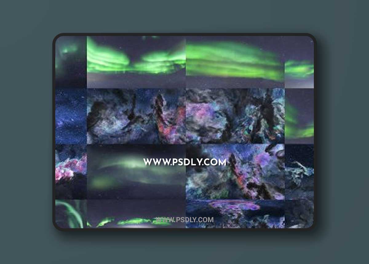 Cgtrader - Northern Lights - Stars - Stardust Skydomes Collection Texture