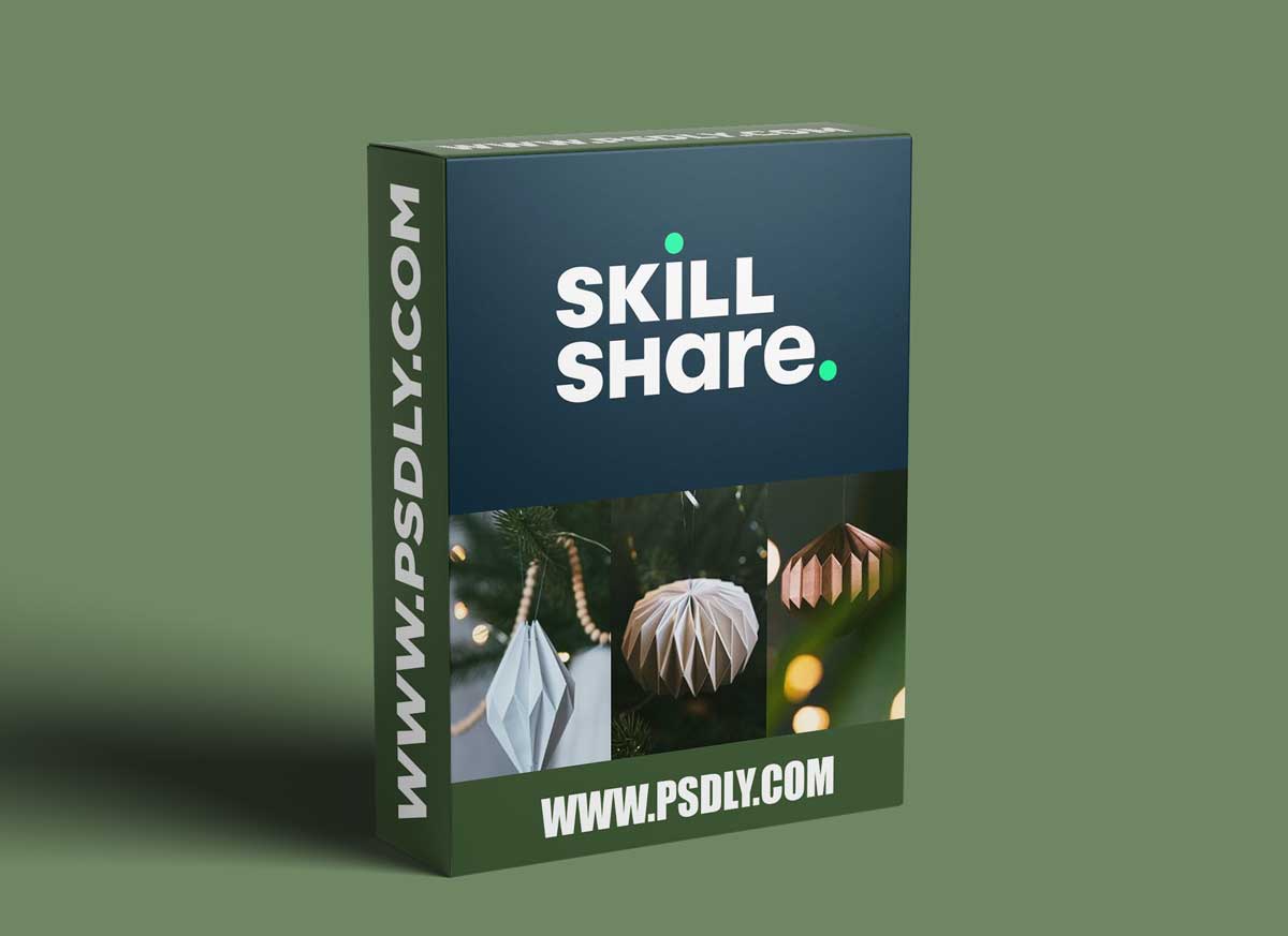 Create Geometric Origami Paper Ornaments for Holiday, Party & Home Decor