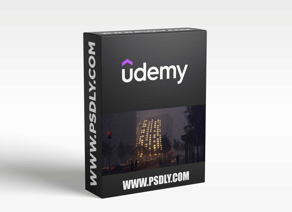 Create a Cityscape with Cinema 4D + Photoshop