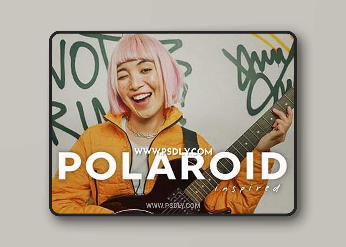 CreativeMarket - 10 Polaroid Lightroom Presets 6486863