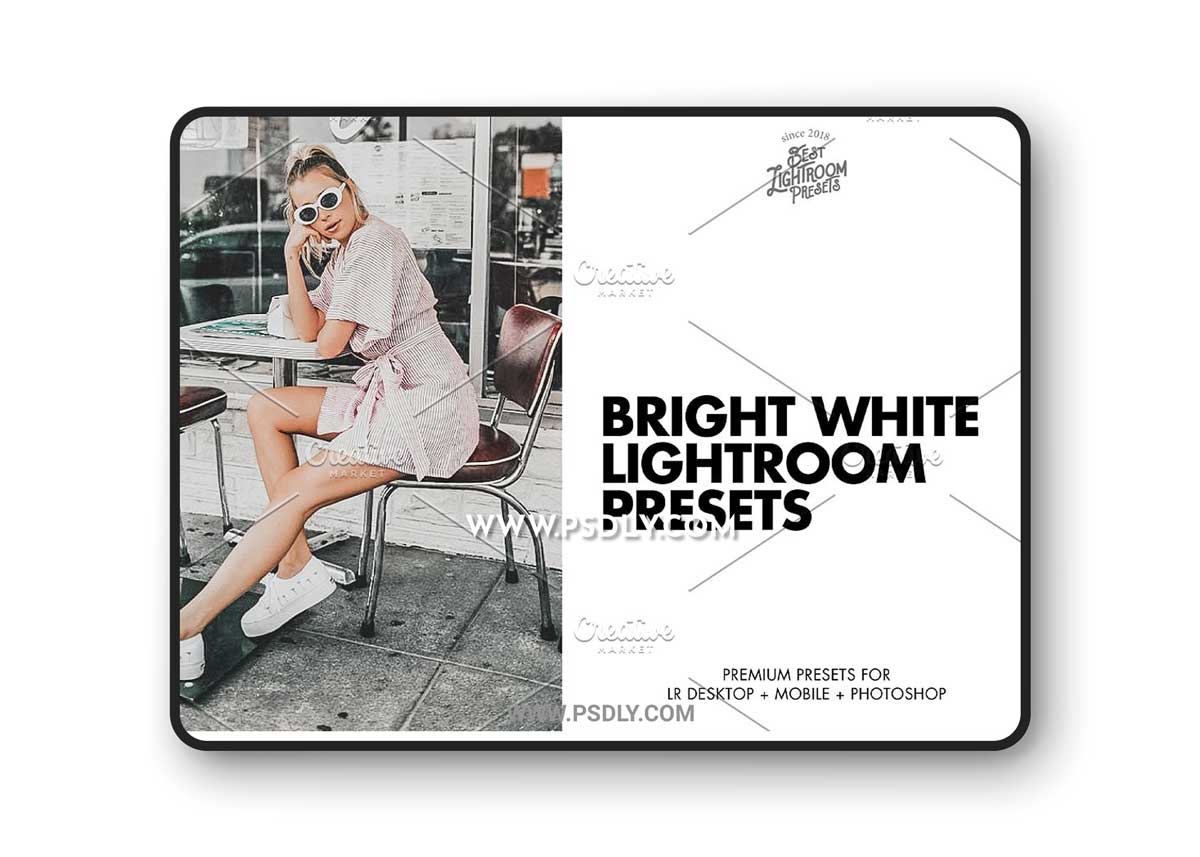 CreativeMarket - Lightroom Presets Bright White 6507358