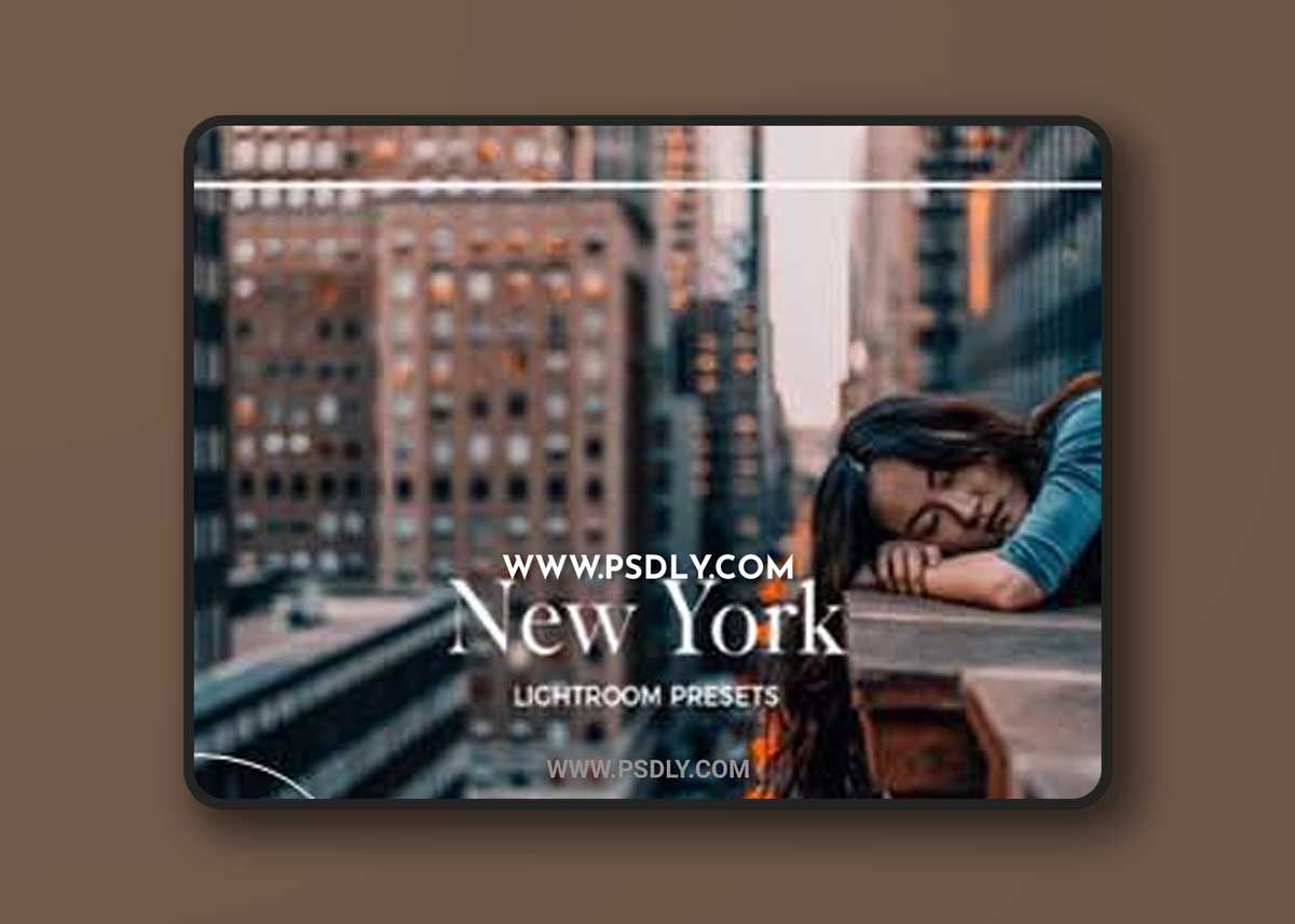 CreativeMarket - NEW YORK LIGHTROOM PRESETS 6513877