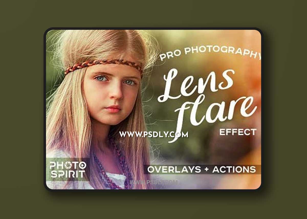 CreativeMarket - Pro Photography Lens Flare Overlays 1903674