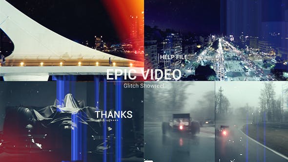 Videohive Epic Production Glitch Reel 17808788