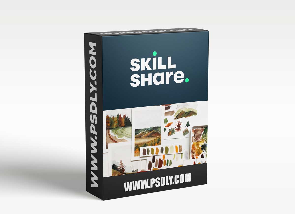 Easy Autumn Landscapes Using Gouache