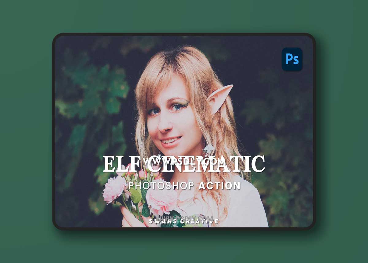 Elf Cinematic Photoshop Action