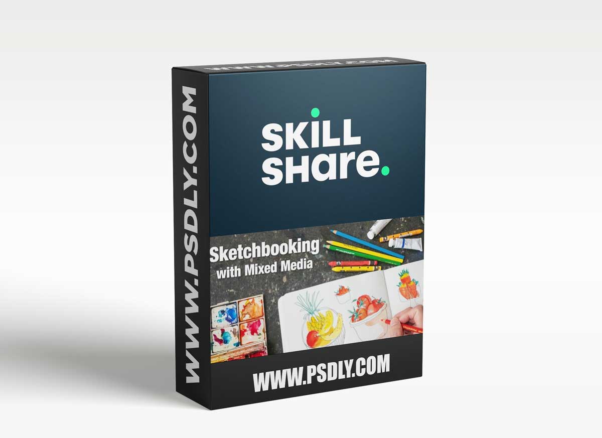 Explore Mixed Media Art in a Sketchbook