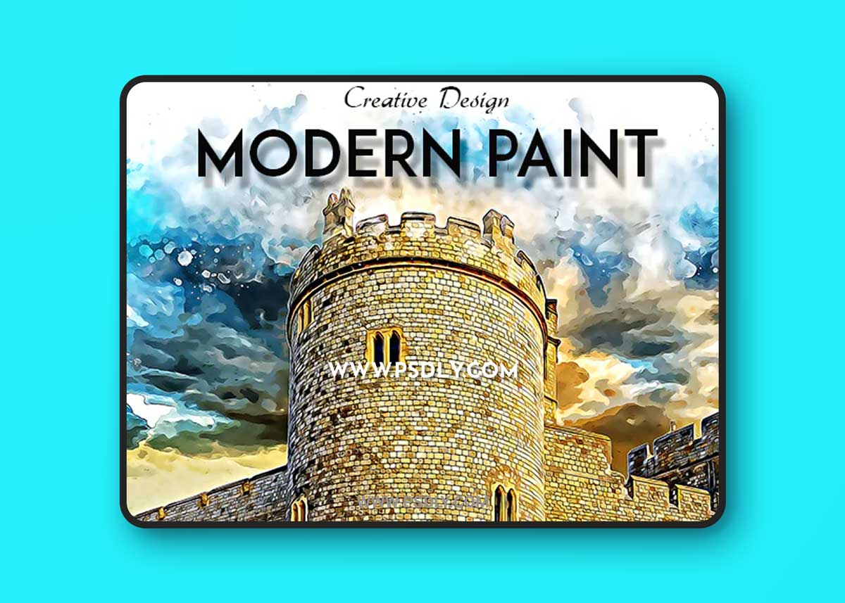 GraphicRiver - Modern Paint Photoshop Action 33619864