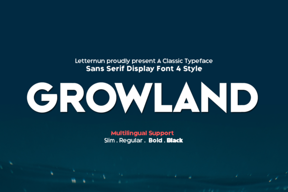 Growland Font