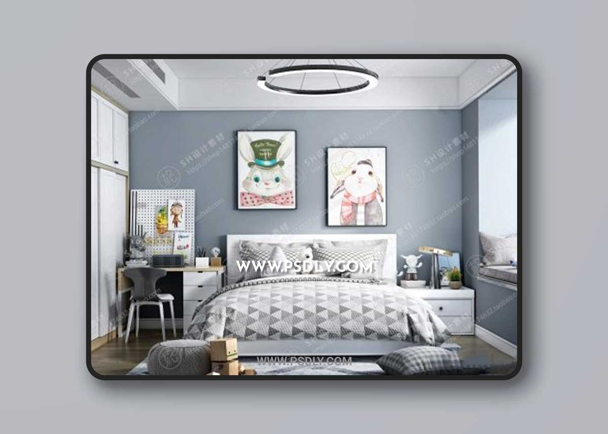 Interior Children Room 50 3D Models