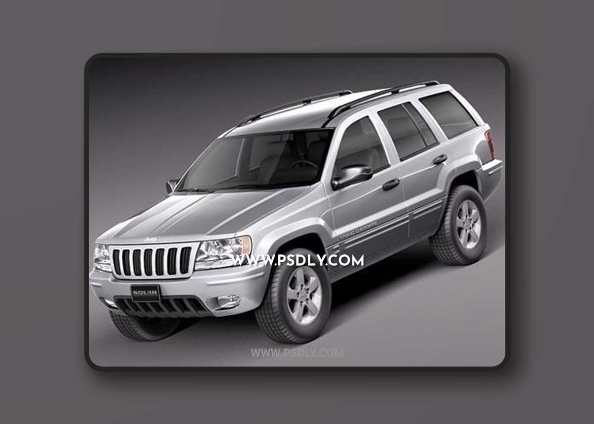 Jeep Grand Cherokee 1999-2005 3D Models
