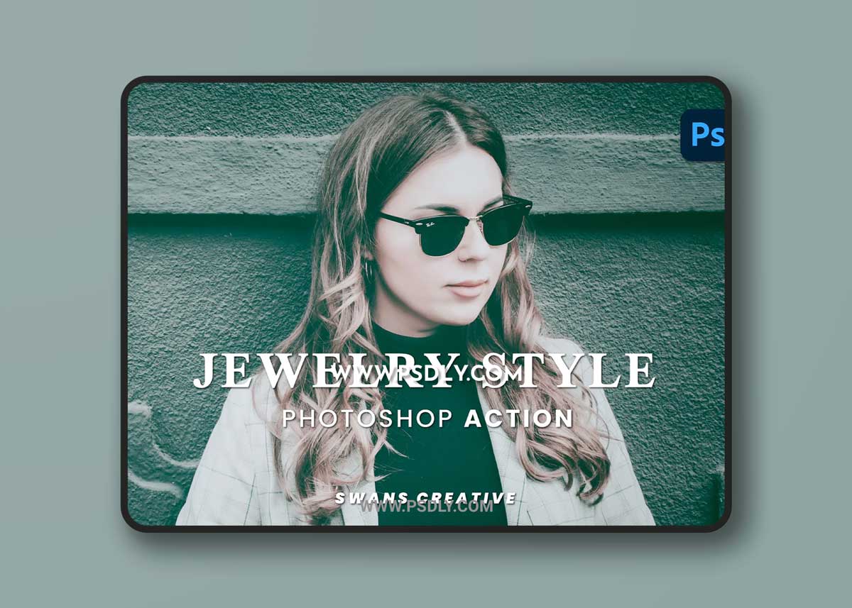 Jewelry Style Photoshop Action