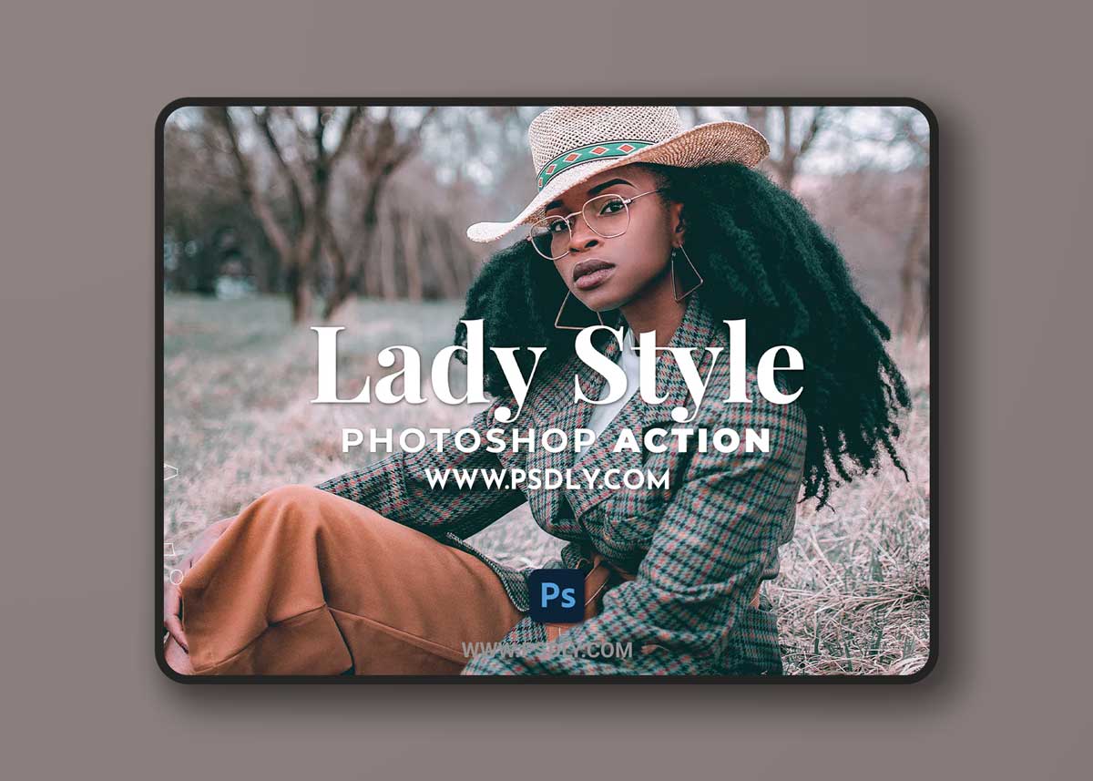 Lady Style Photoshop Action