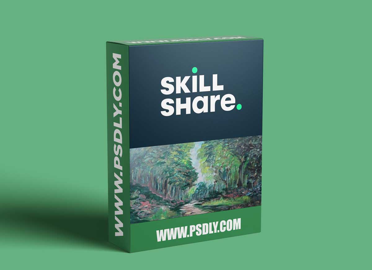 Learn to paint Acrylic Painting l Forest Landscape