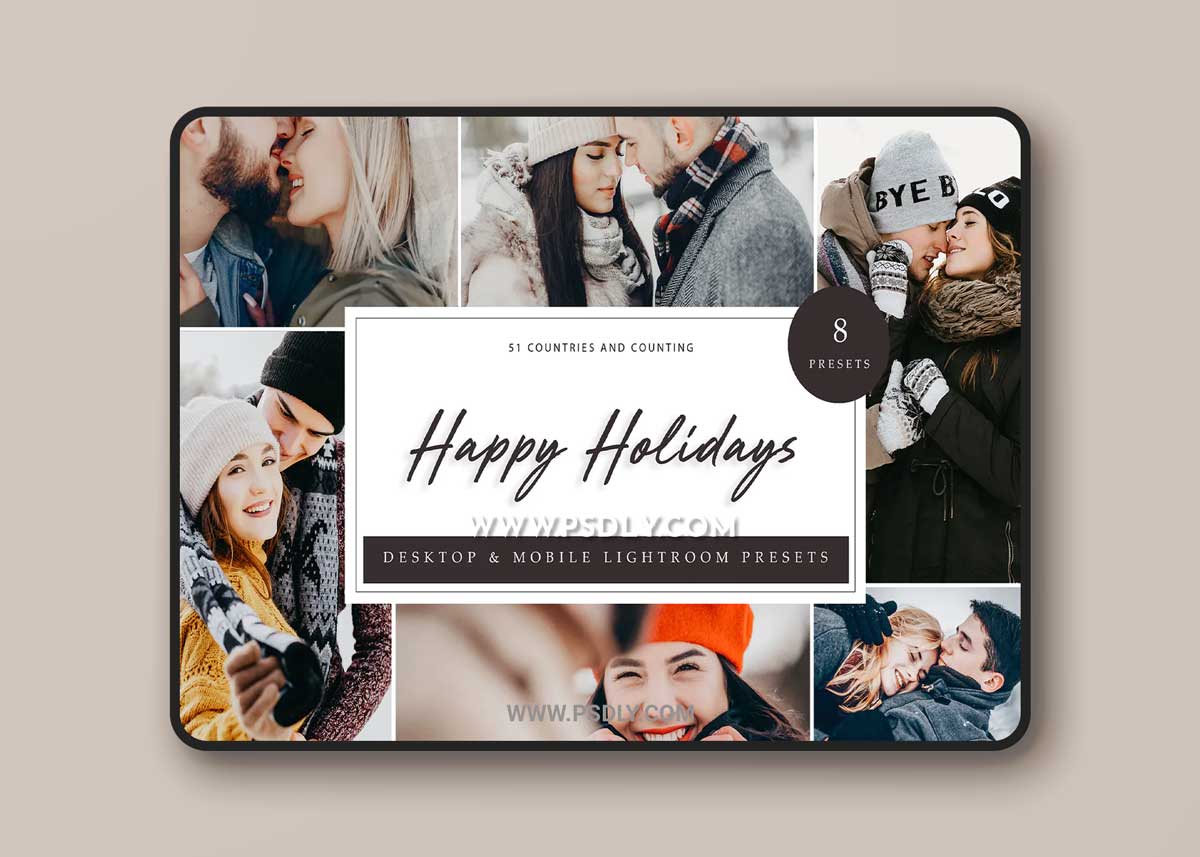 Lightroom Presets - Happy Holiday