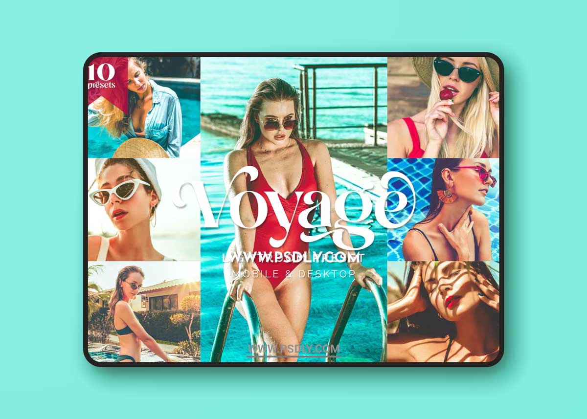 Lightroom Presets - Voyage Retro Summer Tones - TW