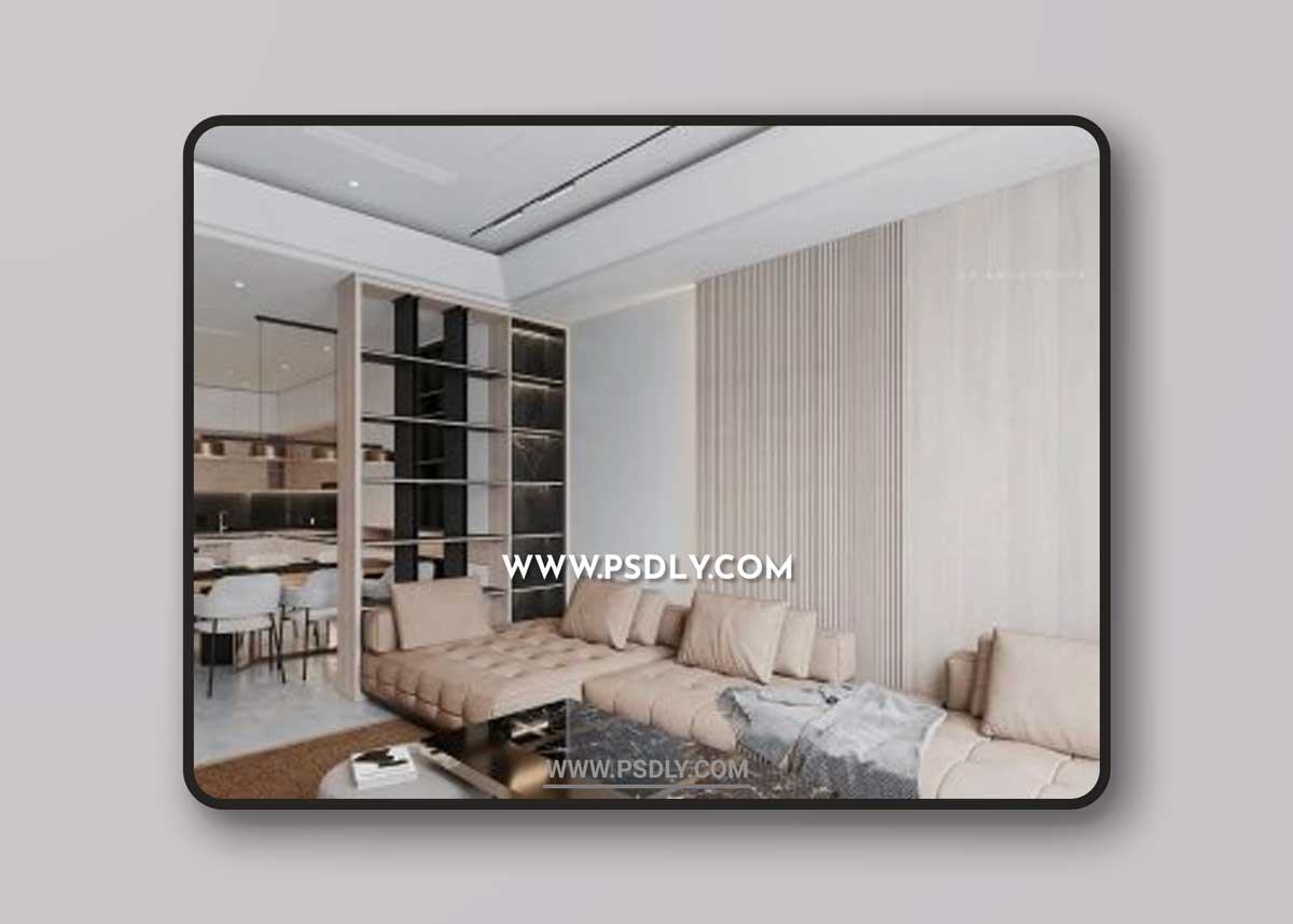 Living Room – Kitchen by Tran Tien Viet