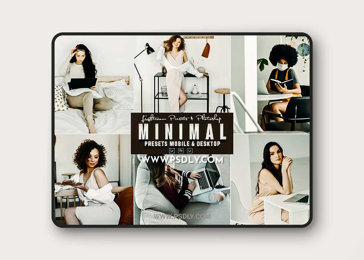 Minimal Photoshop Action & Lightrom Presets