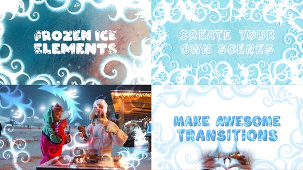 Videohive Frozen Ice Elements for After Effects 34805369
