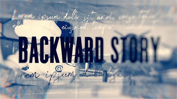 Videohive Backward story 23866667