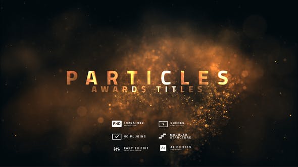 Videohive Particles | Awards Titles 34613148
