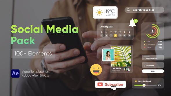 Videohive - Social Media Pack - 34277819