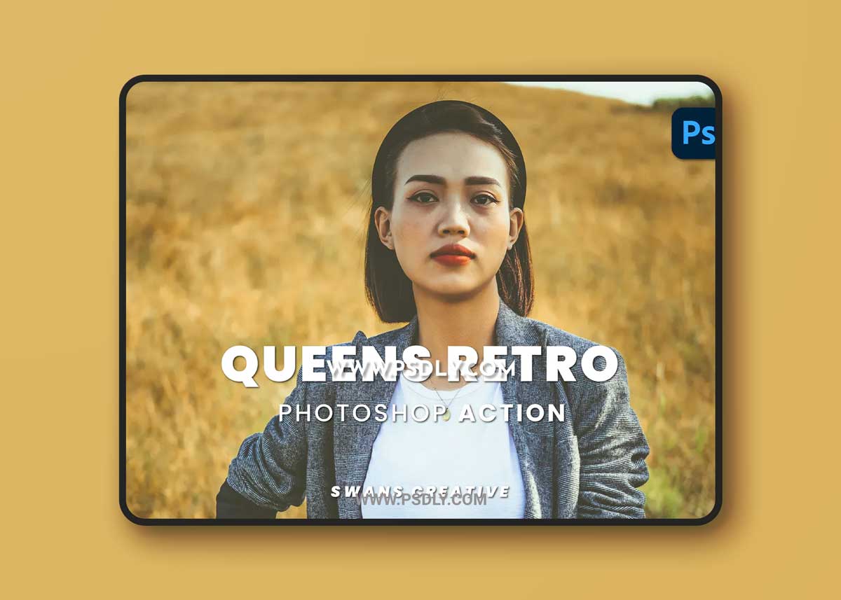 Queens Retro Photoshop Action