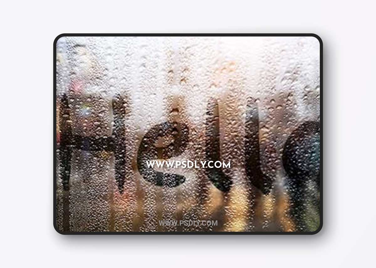 Rainy Window Effects for Photoshop + Tutorial