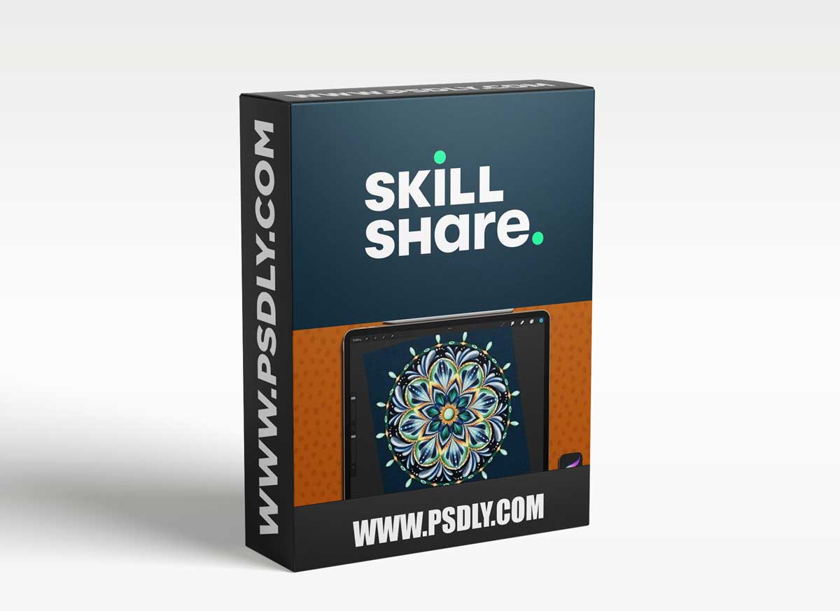 Relaxing Painterly Mandalas in Procreate