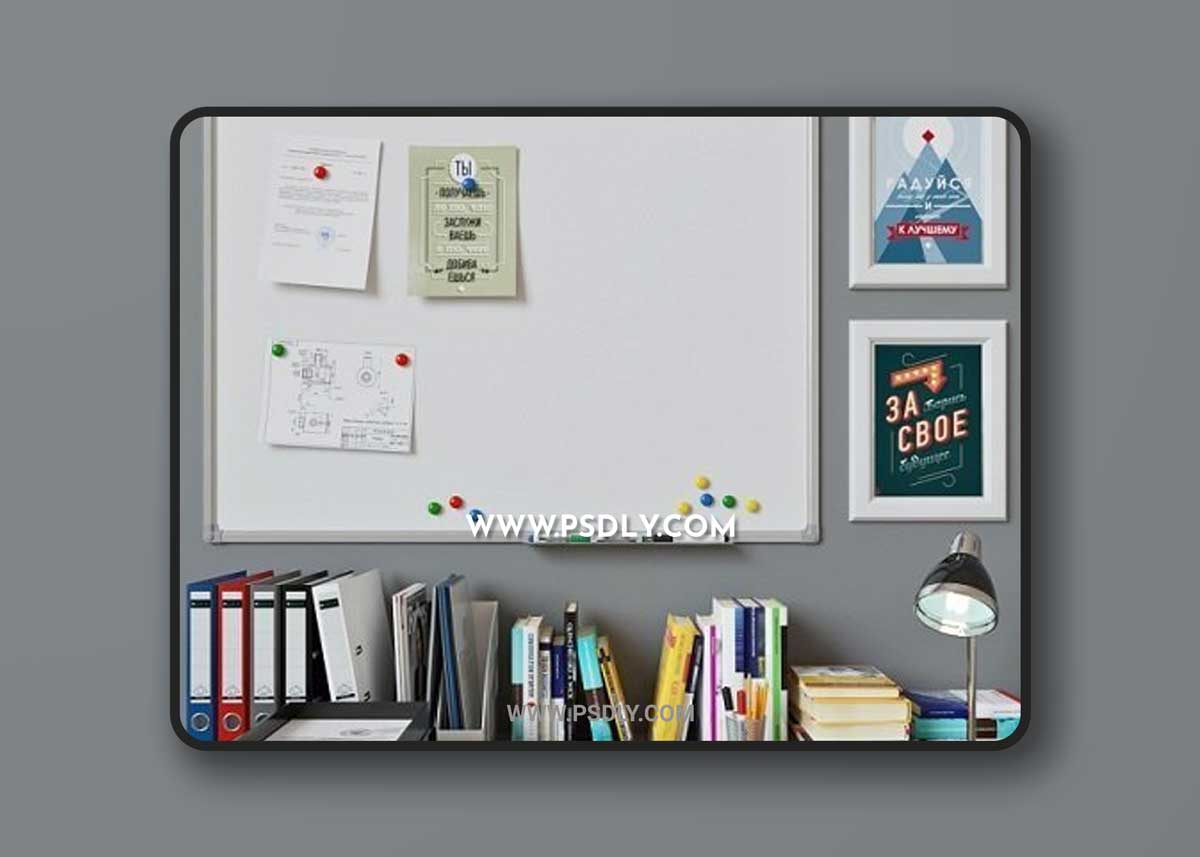 Set detail to the office 3D Models