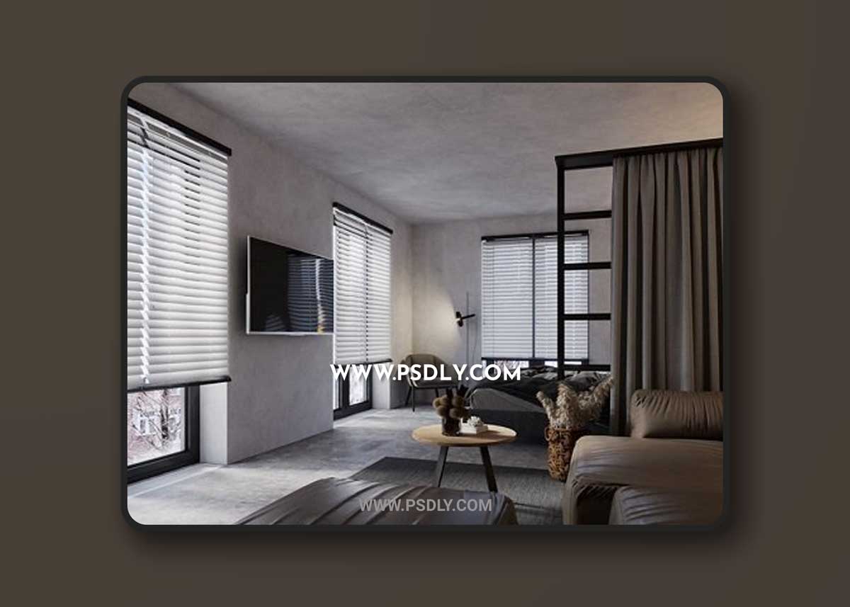 Sketchup Interior Apartment Scene 02 by TrongThanh