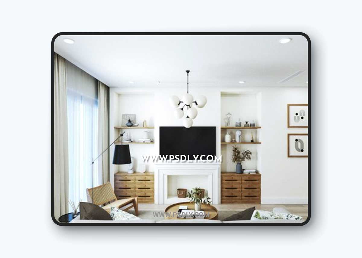 Sketchup Interior Apartment by Phan Khoi