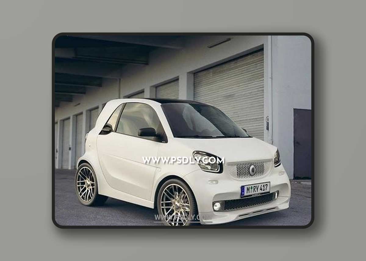 Smart fortwo Brabus 3D Model