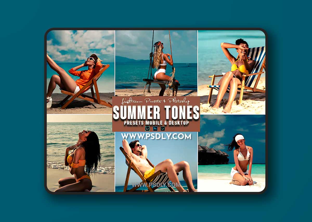 Summer Tones Photoshop Action & Lightrom Presets
