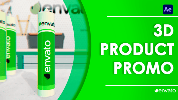 Videohive 3D Construction Supplies Product Promo 34602571