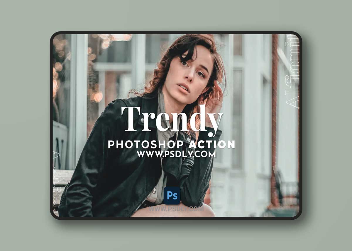 Trendy Photoshop Action