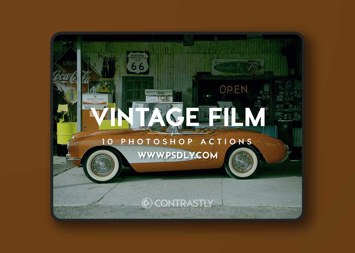 Vintage Film Photoshop Actions 664822