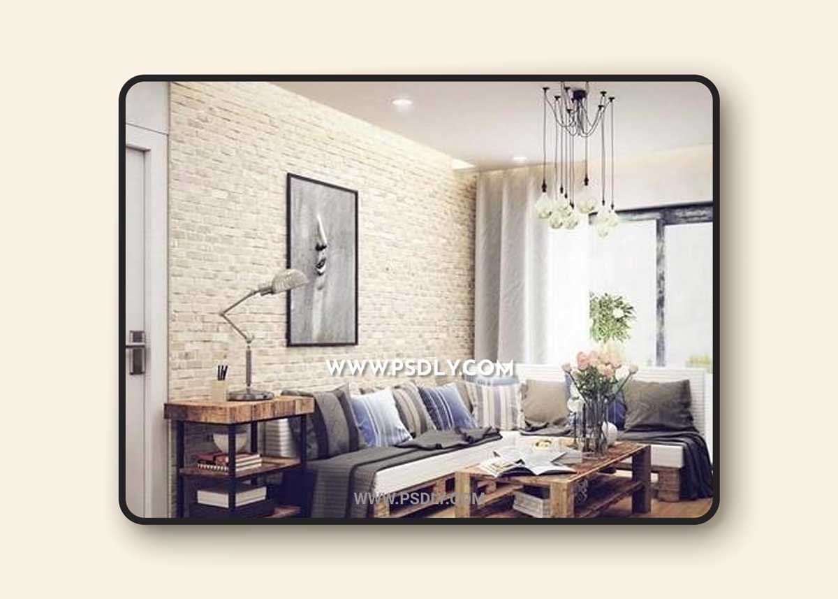 Vintage Full House Design 3D Model