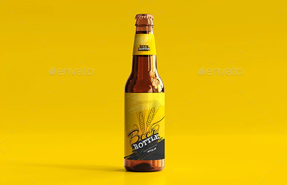 GraphicRiver - Beer Bottle Mockups 33634977