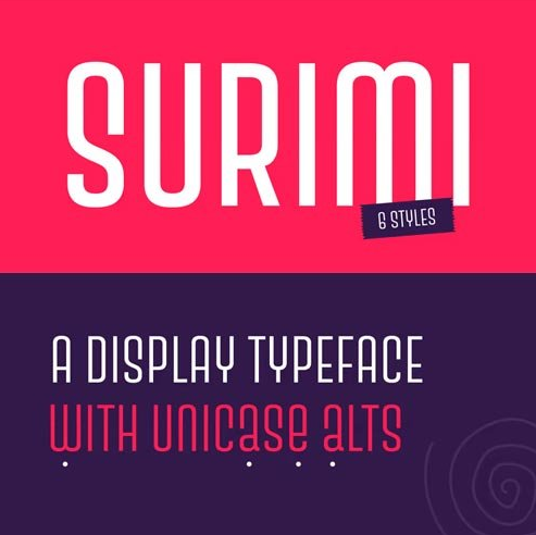 Surimi Font Family