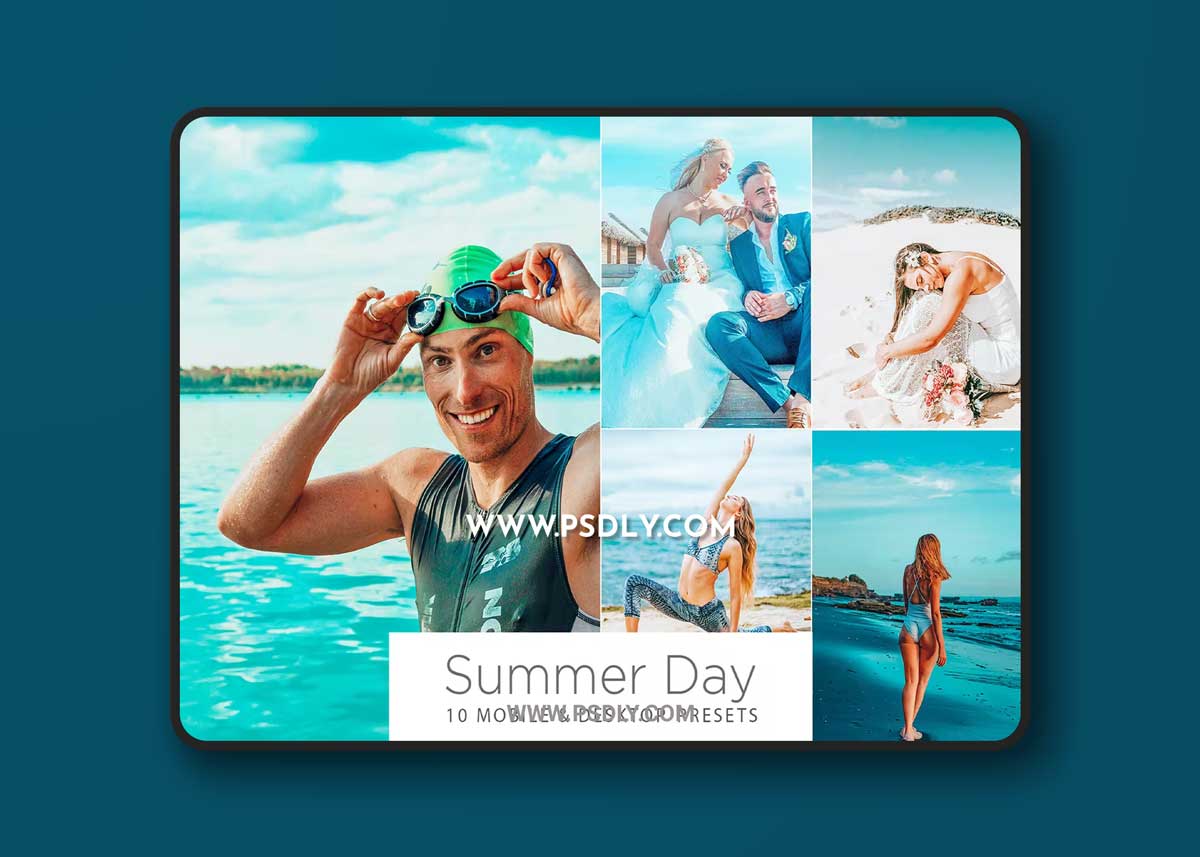 10 Summer Day Presets | Mobile & Desktop Lightroom